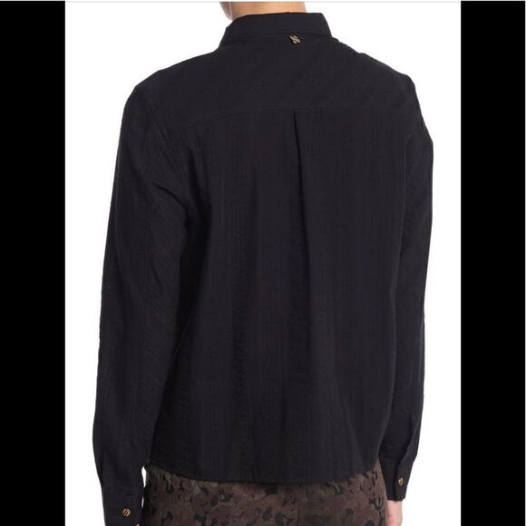 Billy Reid blocked cotton long sleeve over-shirt size S, NWT - Picture 3 of 6